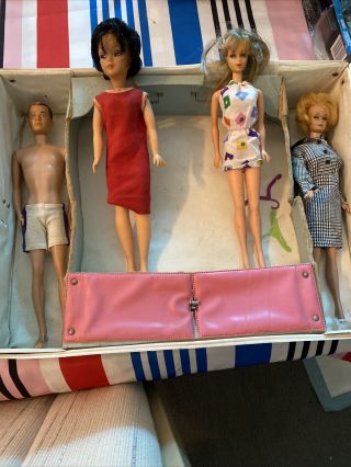 Vintage 60’s Era Barbie And Tina Cassini Dolls