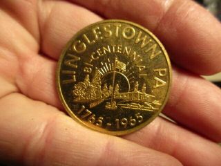 Token - 1765 - 1965 Linglestown,  Pa - Bi - Centennial - 50¢ Trade Token - Coin