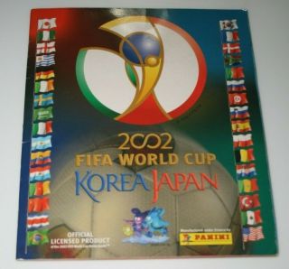 Partially Sticker Album Panini 2002 Korea Japan Fifa World Cup Missing 2