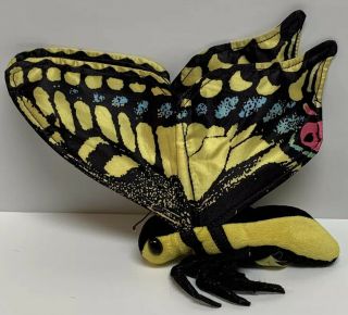 Folkmanis Swallowtail Butterfly Finger Puppet Full Body Plush 9 " X 12 "