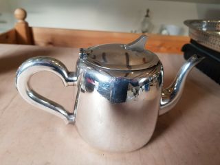 Good Vintage Art Deco Styled Epns A1 1.  5 Pint Teapot