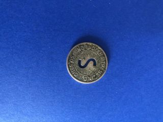 No.  Indiana Trans,  Inc.  South Bend,  Indiana In One 3 For 25¢ Fare Transit Token