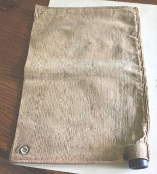 Antique Water Bag For Model T - Ford (missing Cork Cap) 16” X 13” Holds Water