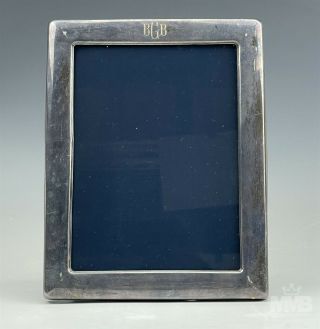 R Carr Sheffield Sterling Silver 925 Photo Photograph Easel Stand Picture Frame