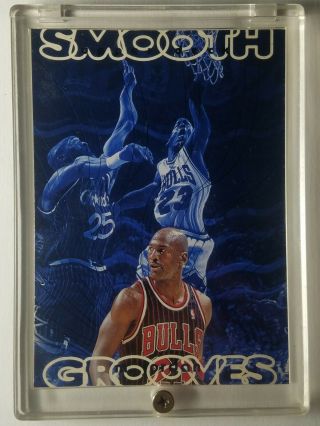 Michael Jordan 1996 - 97 Upper Deck Smooth Grooves Sg8 - Bulls - Rare - Gem