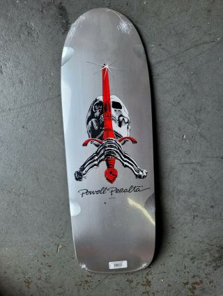 Skull And Sword Reissue Skateboard Deck Powell Peralta Santa Cruz Dogtown