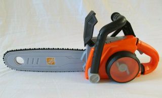 Home Depot Toy Chainsaw Pretend Play Sound Effects,  Lights & Moving Parts