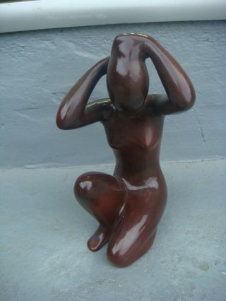 Rrr Rare Antique Vintage Nude Girl Woman Porcelain Figurine Rare