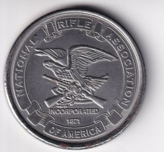Vintage Coin Medal Nra National Rifle Association Second Amendment Gun Rights 45