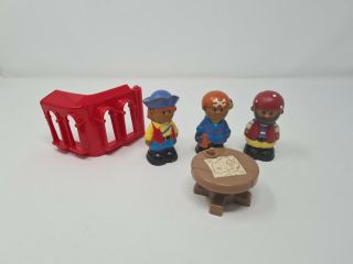 Elc Happyland Pirate Ship Figures,  Table,  Spare Part