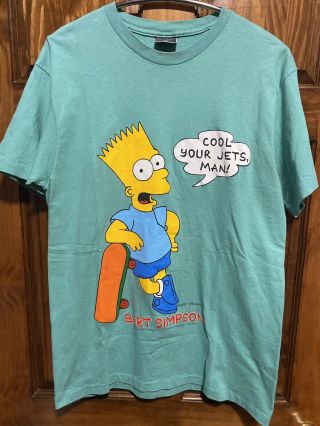 Vintage Bart Simpson T - Shirt 90’s Men’s Large