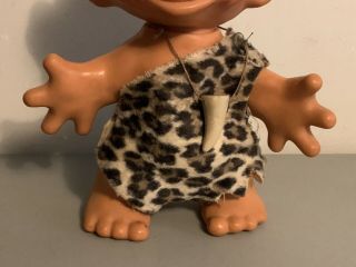 Vintage 1964 Dam Things Establishment Caveman Troll Doll 12 