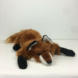 Folkmanis Small Red Fox Hand Puppet Plush 20 Inches Play Toy Soft Pretend Play