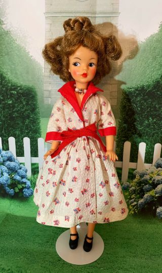 Vintage Tammy Posn’ Play Doll Marked Ideal Toys Bs - 12 1 Handmade Dress
