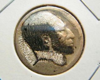 This Is A Hand Carved Hobo Buffalo Nickel Tony B Bearded Balding Man By Ds