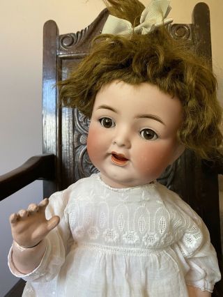 Large Antique Doll Cuno & Otto Dressel.  24 Inches