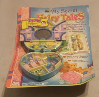 My Secret Fairy Tales Play Purse Goldilocks & The 3 Bears Prime Time 1994