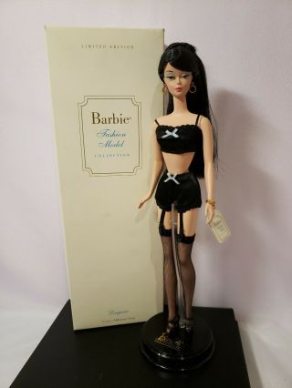 Lingerie 3 Raven Silkstone Barbie Doll 2000 Limited Edition Mattel 29651