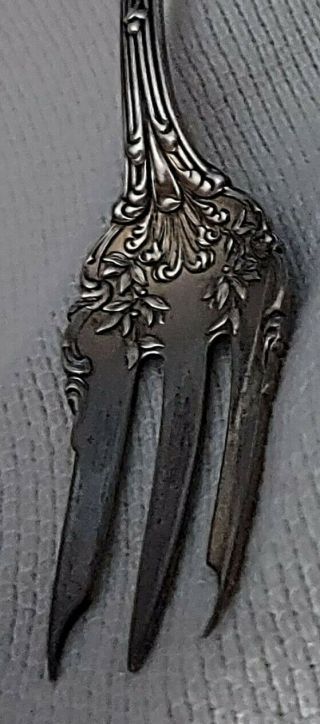 Antique 925 Sterling Silver Theodore B.  Starr Pickle Fork