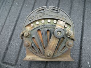 Antique Vintage Cutler Hammer Industrial Electric Switch Display Art Deco Decor 3