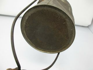 ANTIQUE 19th CENTURY PARADE TORCH W/ HANDLE CAMPAIGN OIL LAMP LANTERN 3