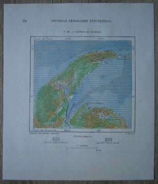 1892 Perron Map Keweenaw Peninsula,  Upper Michigan (183)