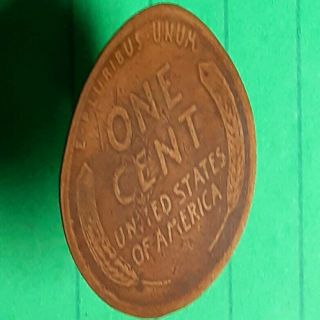 ☆ Burma Shave 1942 Whose Signs These Are Rare Copper Pressed 1946 Cent