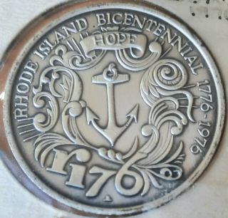 1976 Rhode Island Bicentenial - Cradle Of Our American Navy