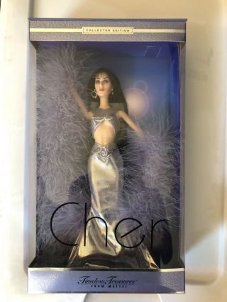 Mattel Barbie Cher Timeless Treasures,  Collector Edition Doll Nib Bob Mackie
