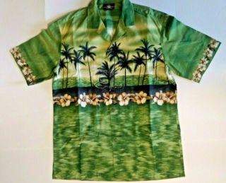 Vintage Royal Creations Hawaiian Shirt Men’s Size Large Made In Hawaii