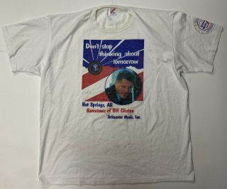 Vtg 90s Bill Clinton T Shirt Men 