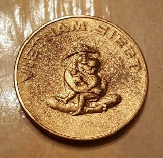 Ddr Gdr Vietnam Siegt East Germany German Rare Medal Token Coin 1972 Solidarity
