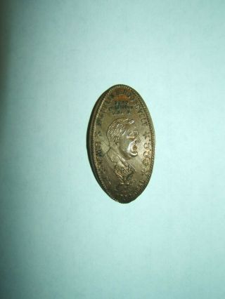 Vintage Fdr Nra 1934 Deal Pressed Penny Souvenir Token