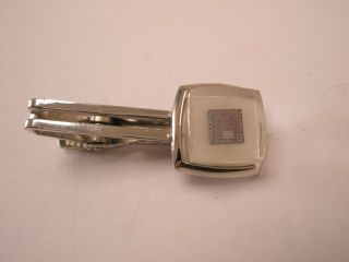 - Nec Integrated Circuit Chip Vintage Tie Bar Clip Wafer Silicon Logic B