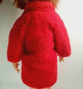 Vintage Ideal 1971 Crissy Doll Red Coat 3