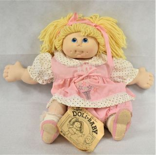 Vintage 1984 Doll Baby Girl By Martha Nelson Thomas 18 "