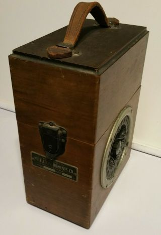 Wheelco Portable Potentiometer Model 330 Vintage Antique Measuring Instrument