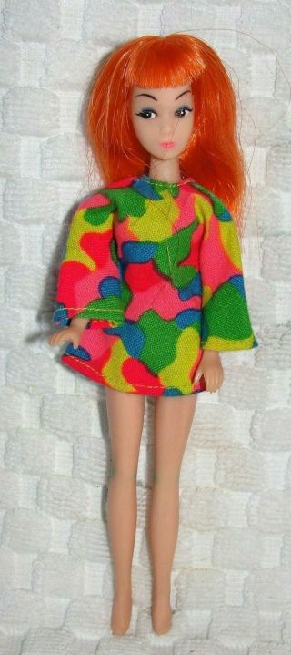 Vintage Topper Dawn Clone Doll Orange Hair Vgc