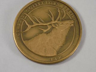 National Rifle Association (nra) Classic Collectors Series " Elk " Medallion