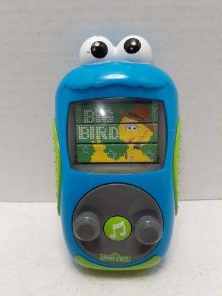 Sesame Street Cookie Monster Mp3 Player Elmo Ernie Big Bird Radio Boombox Music.