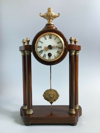 Antique Junghans Pendulum Swing Clock - C.  1890