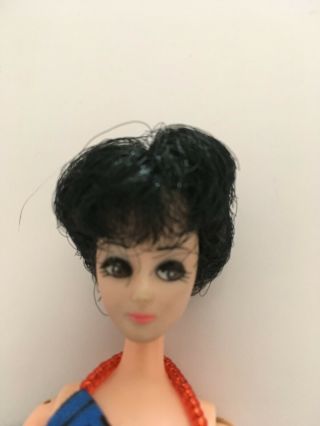 Vintage Topper Dawn Majorette Kip doll in Unique Beatles Outfit 3