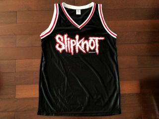Vintage Deadstock 1999 Slipknot Jersey Tank Xxl Blue Grape Rock Metal Shirt Usa