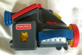 Vintage 1998 Fisher Price Kids Toy Camcorder Video Camera Movie Recorder