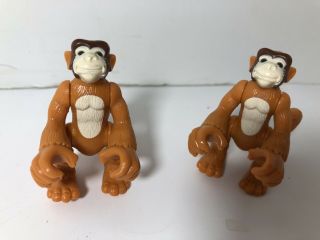 2006 Imaginext Safari 3 " Monkey Figures Great Fun
