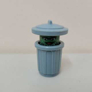 Vintage Oscar The Grouch Fisher - Price Little People Sesame Street Figure 1970s