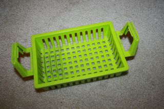 Vintage Fisher Price Sink 918 Green Dish Drying Rack Part Only - T817