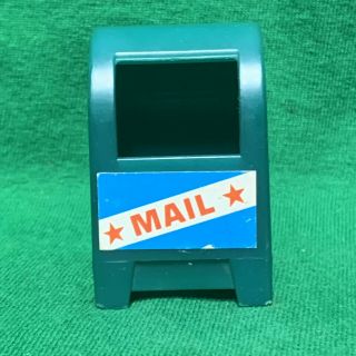 1975 Fisher Price Mailbox Little People Sesame Street - Vintage Toy