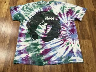 Large - Vtg 80s 90s The Doors Jim Morrison Tie Dye Single Stitch T - Shirt Usa