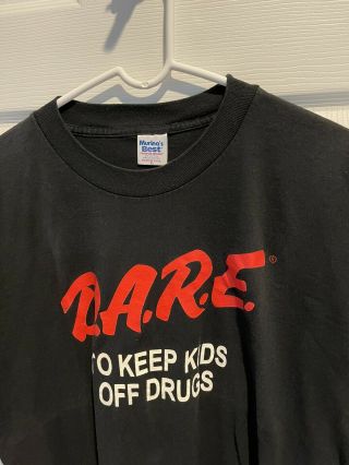 Rare Vintage 1980’s D.  A.  R.  E.  To Keep Kids Off Drugs Murina’s Best T Shirt Sz Xl